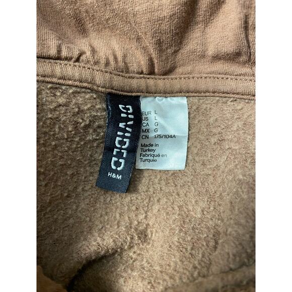 Divided Stars Shine Brown Astrology‎ Hoodie Size L - Picture 2 of 7